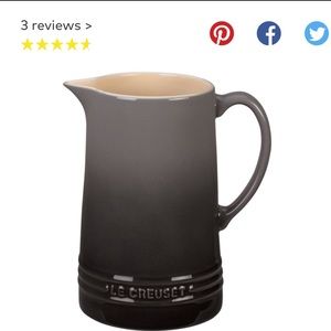 NEW Le Cruset pitcher